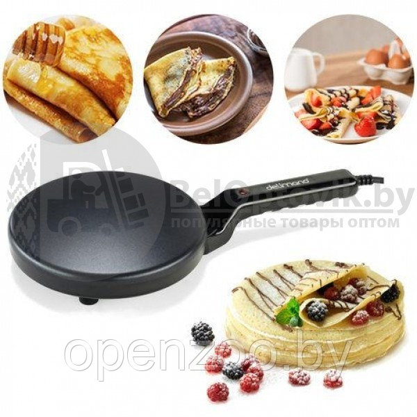 Сковорода для блинов (погружная блинница ) Sinbo SP 5208 900 W - фото 9 - id-p93003526