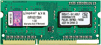 Оперативная память Kingston ValueRAM 4GB DDR3 SO-DIMM PC3-12800 (KVR16S11S8/4)