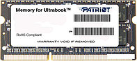 Оперативная память Patriot Memory for Ultrabook 4GB DDR3 SO-DIMM PC3-12800 (PSD34G1600L2S)