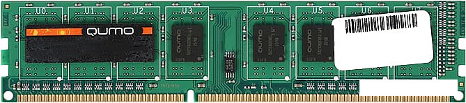 Оперативная память QUMO 4GB DDR3 PC3-12800 QUM3U-4G1600C11 - фото 1 - id-p129696493