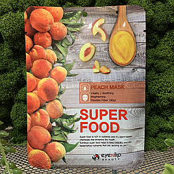 Тканевая маска с экстрактом персика Eyenlip Super Food Peach Mask