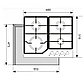 Варочная поверхность газовая Akpo PGA 604 FGC BL, фото 8