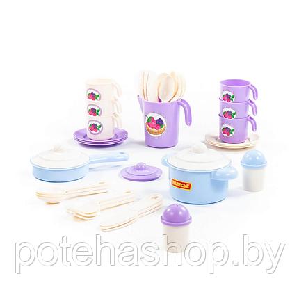 Набор детской посуды "Настенька" на 6 персоны (V1) (38 элементов) (в сеточке), фото 2