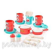 Набор детской посуды "Хозяюшка" на 6 персон (V3) (38 элементов) (в сеточке), фото 3