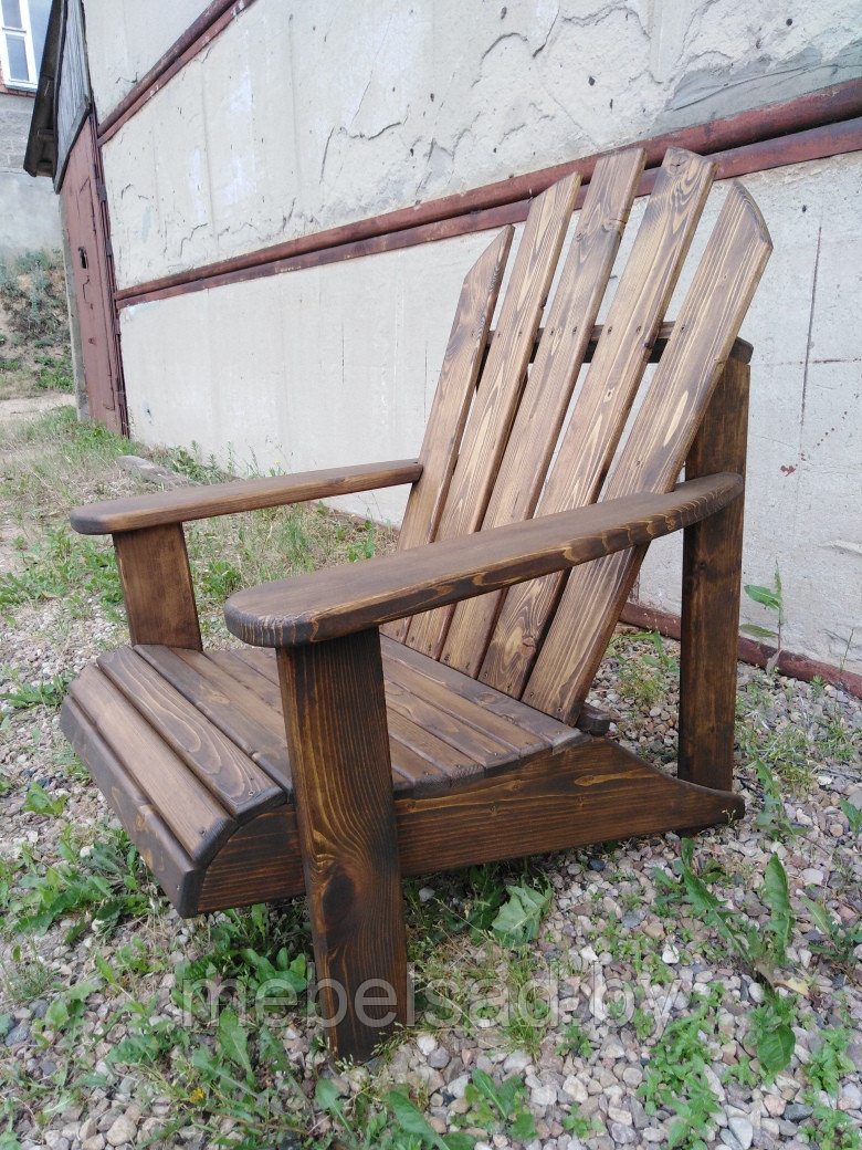Кресло садовое из массива сосны "Гудзон" - фото 2 - id-p129703111