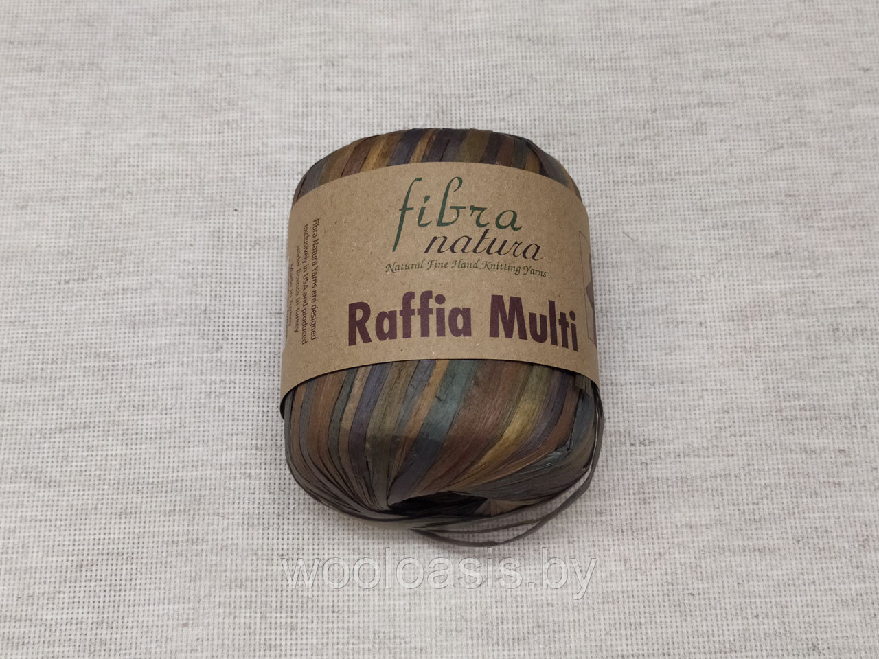 Пряжа Fibranatura Raffia Multi (цвет 117-03)