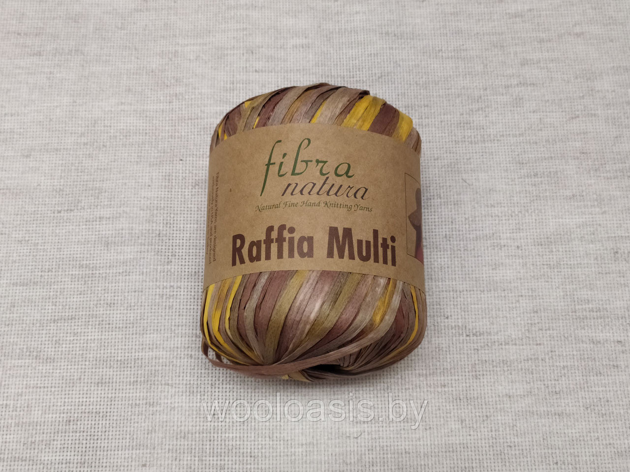 Пряжа Fibranatura Raffia Multi (цвет 117-04) - фото 1 - id-p129710620