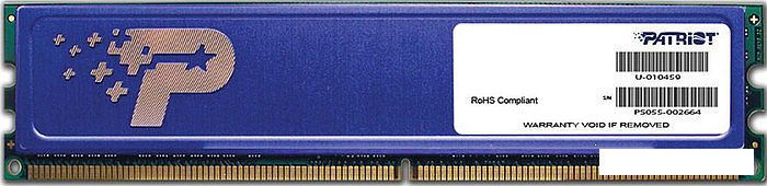 Оперативная память Patriot Signature Line 8GB DDR3 PC3-12800 [PSD38G16002H] - фото 1 - id-p129711841
