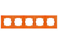 Рамка 5-ая горизонтальная оранжевая, RITA, MUTLUSAN