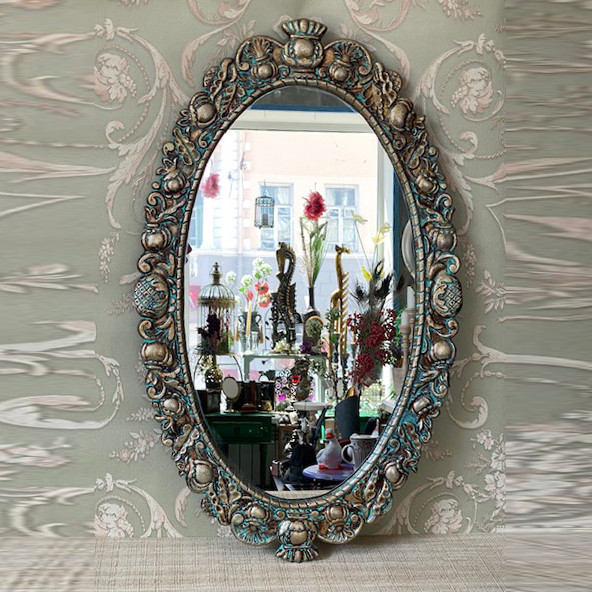 Зеркало настенное овальное Фруктовый букет - фото 2 - id-p124445867