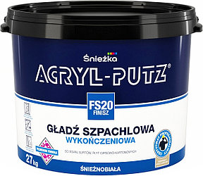 Финишная шпатлевка Sniezka Acryl-Putz FS20  (Польша), 27кг