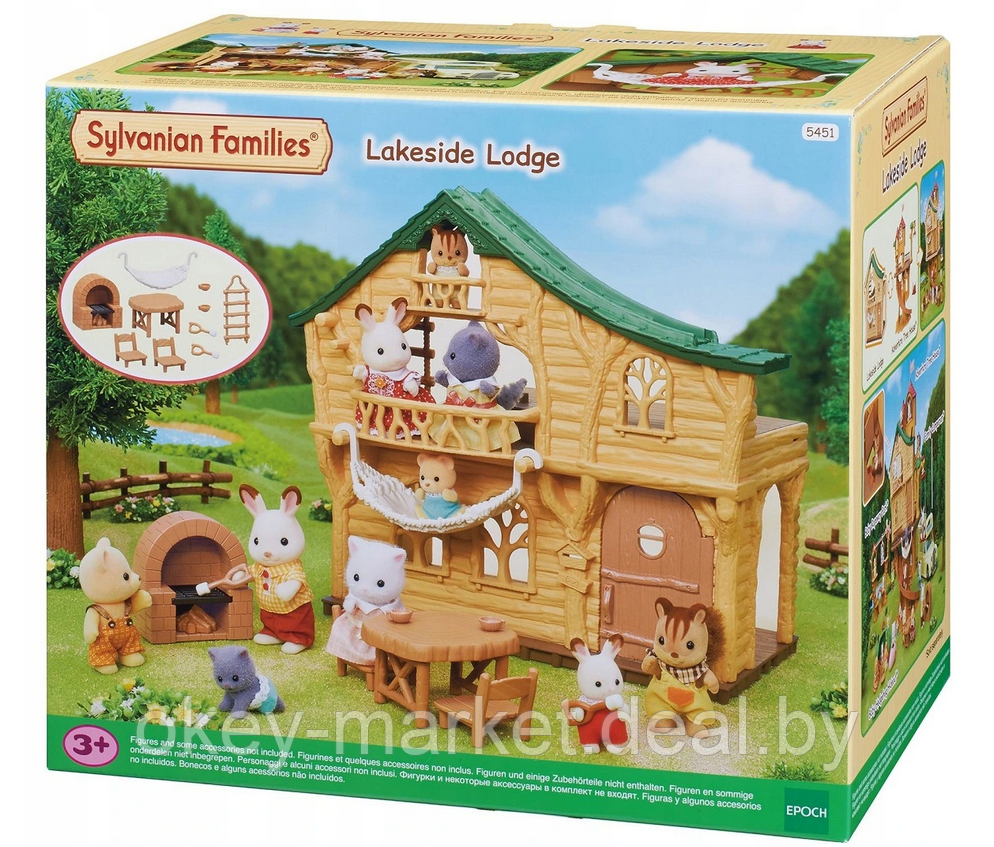 Набор Sylvanian Families Домик на озере 05451 - фото 1 - id-p129717565