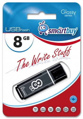 USB флэш-накопитель 8GB SmatrBuy Glossy series - фото 1 - id-p8974865