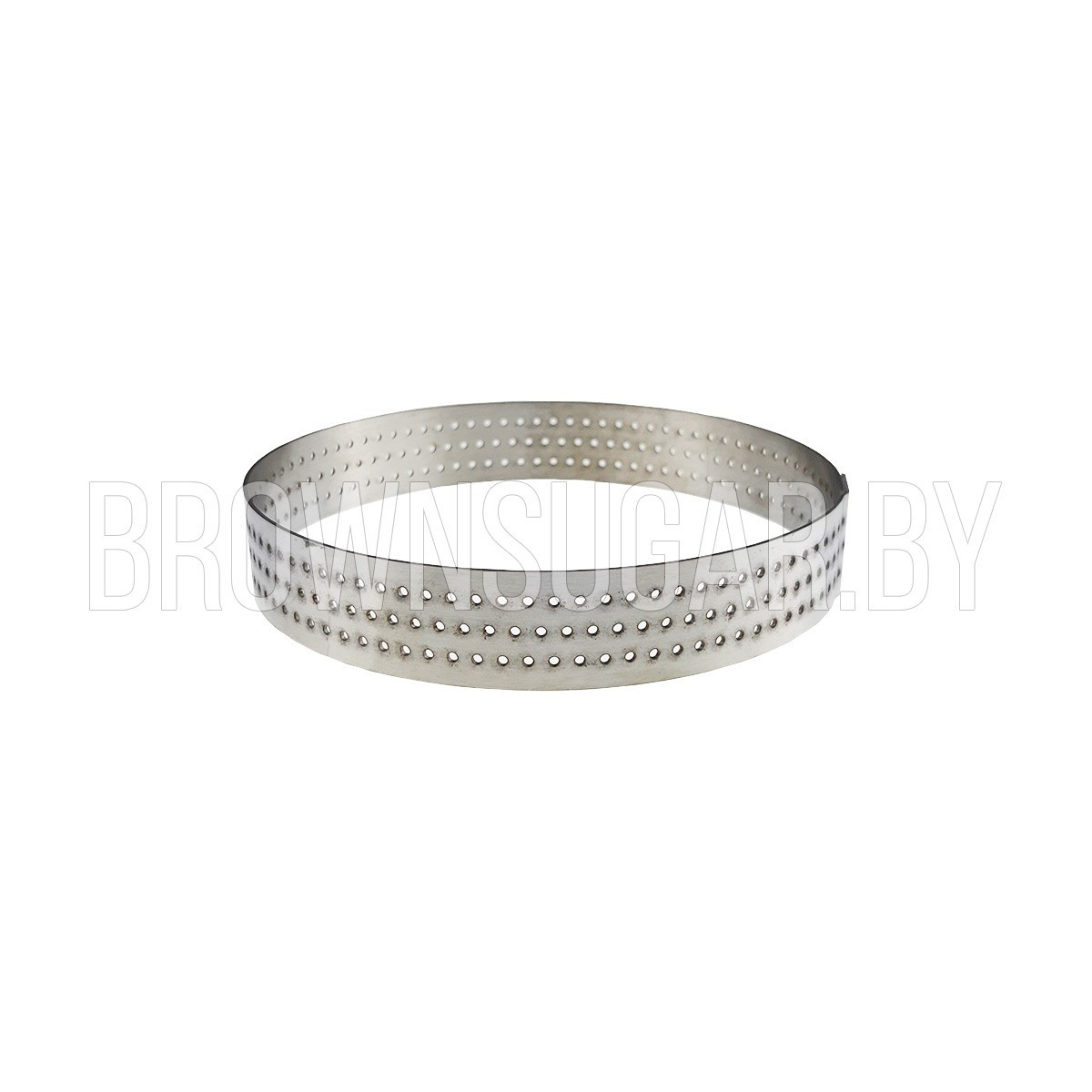 Форма металлическая кольцо с перфорацией (Россия, d 110 мм, высота 20 мм)