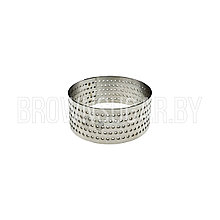 Форма металлическая кольцо с перфорацией (Россия, d 65 мм, высота 30 мм)