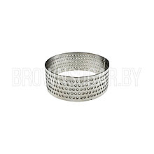 Форма металлическая кольцо с перфорацией (Россия, d 70 мм, высота 30 мм)