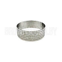 Форма металлическая кольцо с перфорацией (Россия, d 80 мм, высота 30 мм)