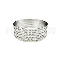 Форма металлическая кольцо с перфорацией (Россия, d 120 мм, высота 40 мм)