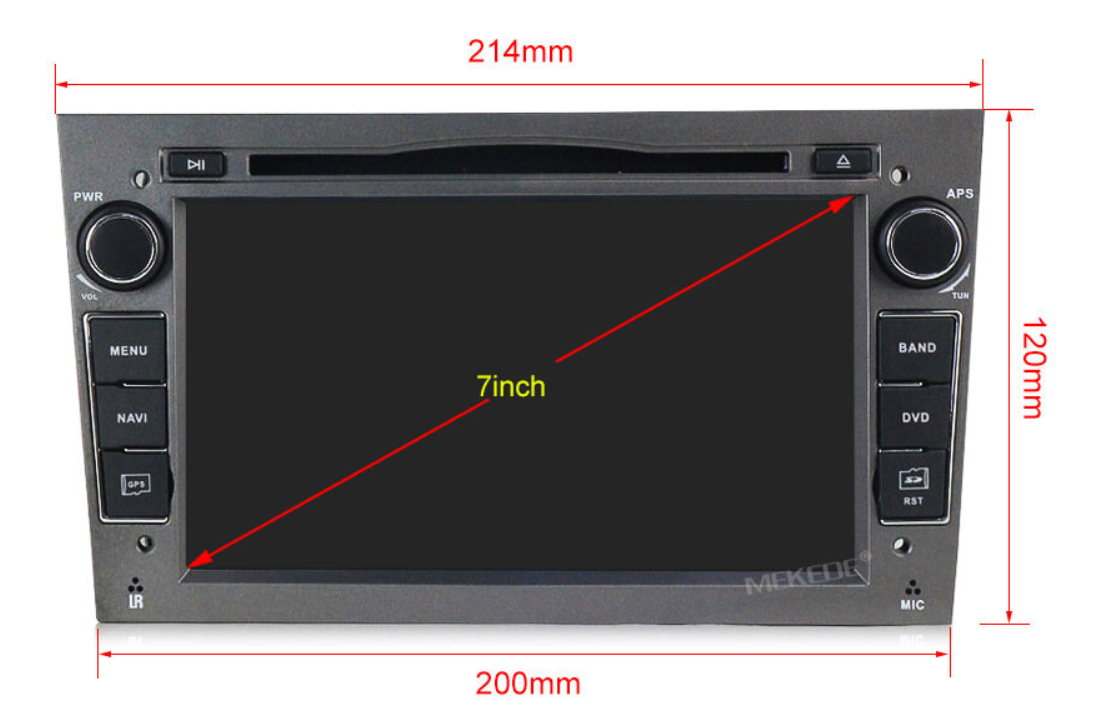 Штатная магнитола CarMedia Opel Meriva A 2003-2010 (серый) Android 11 - фото 5 - id-p129742535