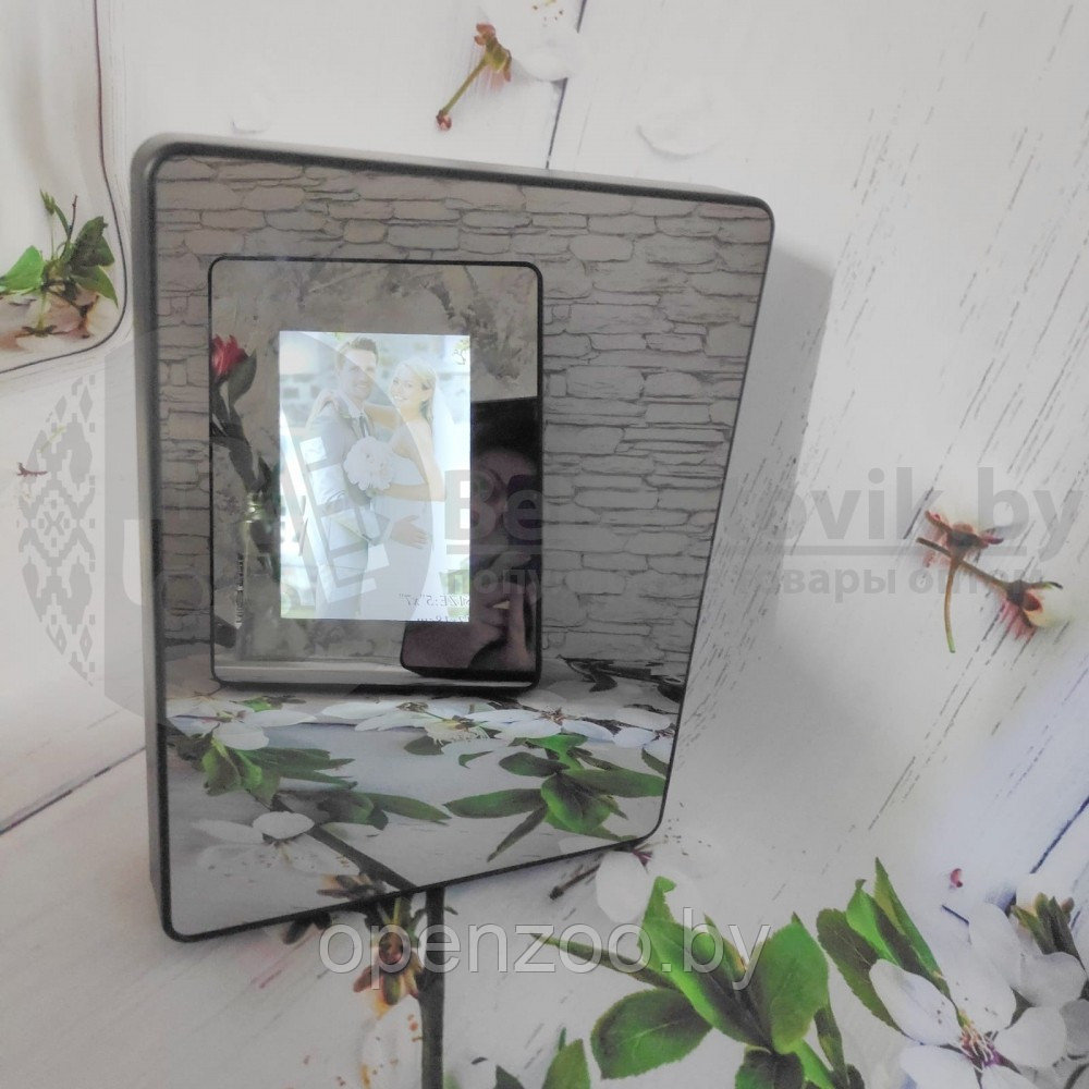 Распродажа Зеркало - фоторамка с подсветкой Magic Photo Mirror 2 в 1 (питание от USB или батареек) - фото 6 - id-p110452791