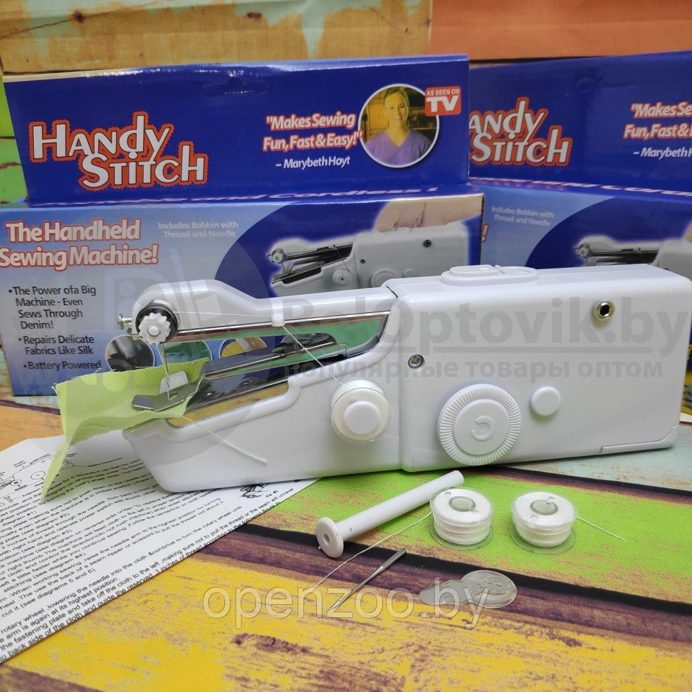 Портативная швейная машинка Хэнди Стич (Handy Stitch) - фото 2 - id-p89198932