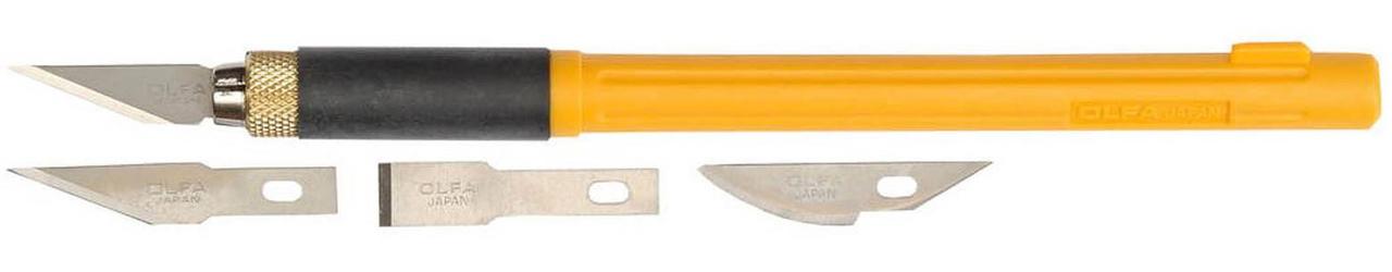 Набор OLFA Нож перовой с профильными лезвиями