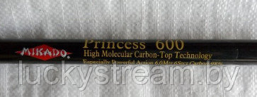 Удочка маховая Princess 600, углеволокно, 6.0 м, тест: 10-30 г - фото 5 - id-p129804004