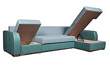 Угловой диван-кровать Прогресс Лацио М Премиум ГМФ 488, 329*167 см, фото 3