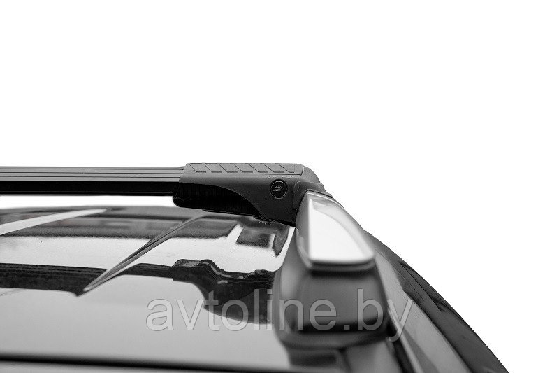 Багажник на крышу Lux Hunter L44-B (черный) - фото 4 - id-p129344462
