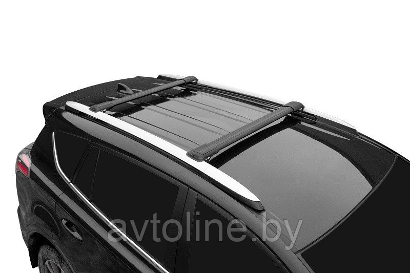 Багажник на крышу Lux Hunter L44-B (черный) - фото 2 - id-p129344462