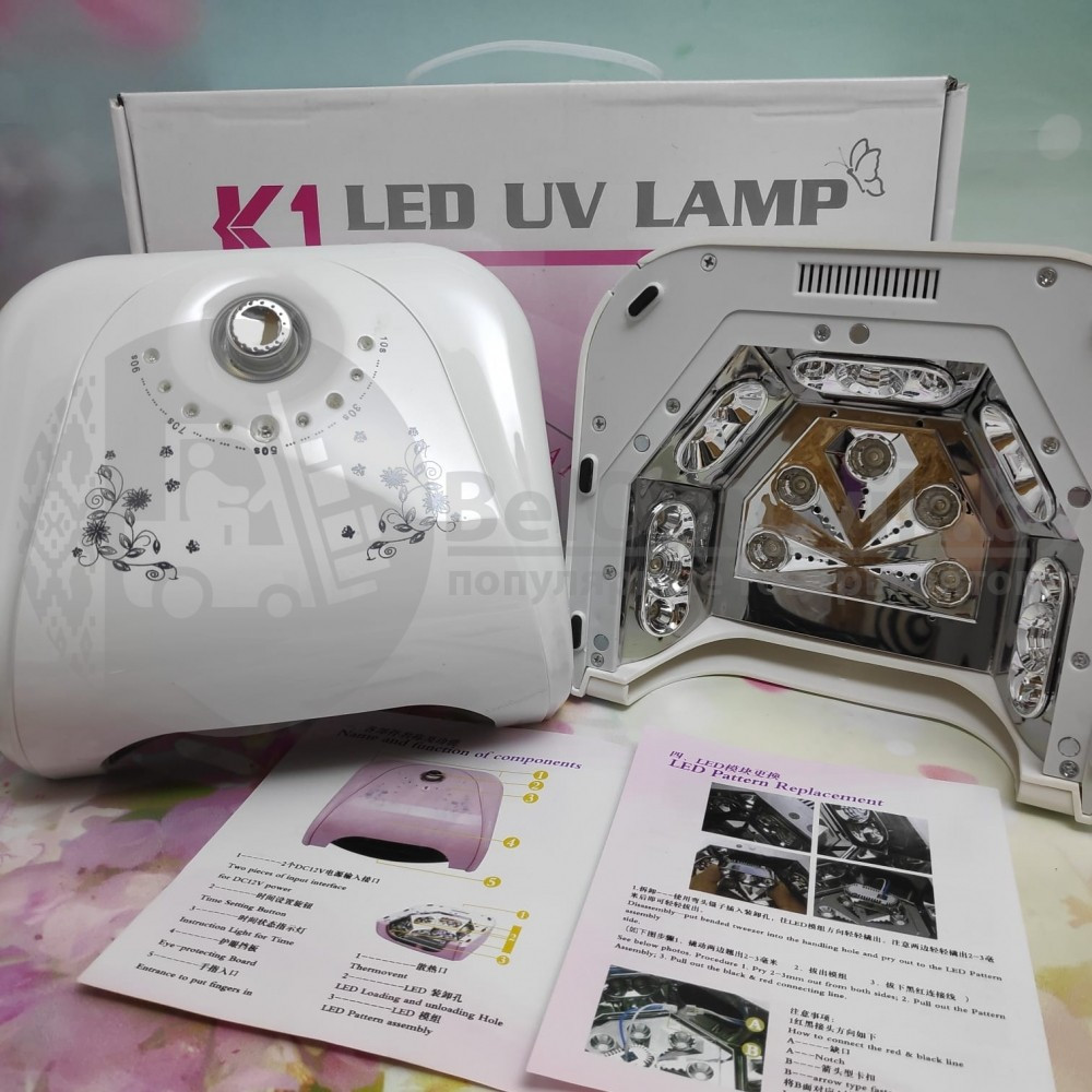 Лампа для маникюра/педикюра Professional Nail K1 18 LED 36 Вт - фото 4 - id-p122495822