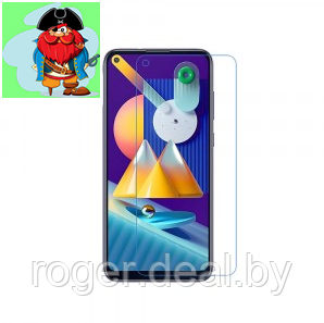 Защитное стекло для Samsung Galaxy A11, цвет: прозрачный - фото 1 - id-p129830356