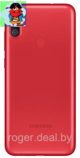 Задняя крышка (корпус) для Samsung Galaxy A11, цвет: красный - фото 1 - id-p129830396