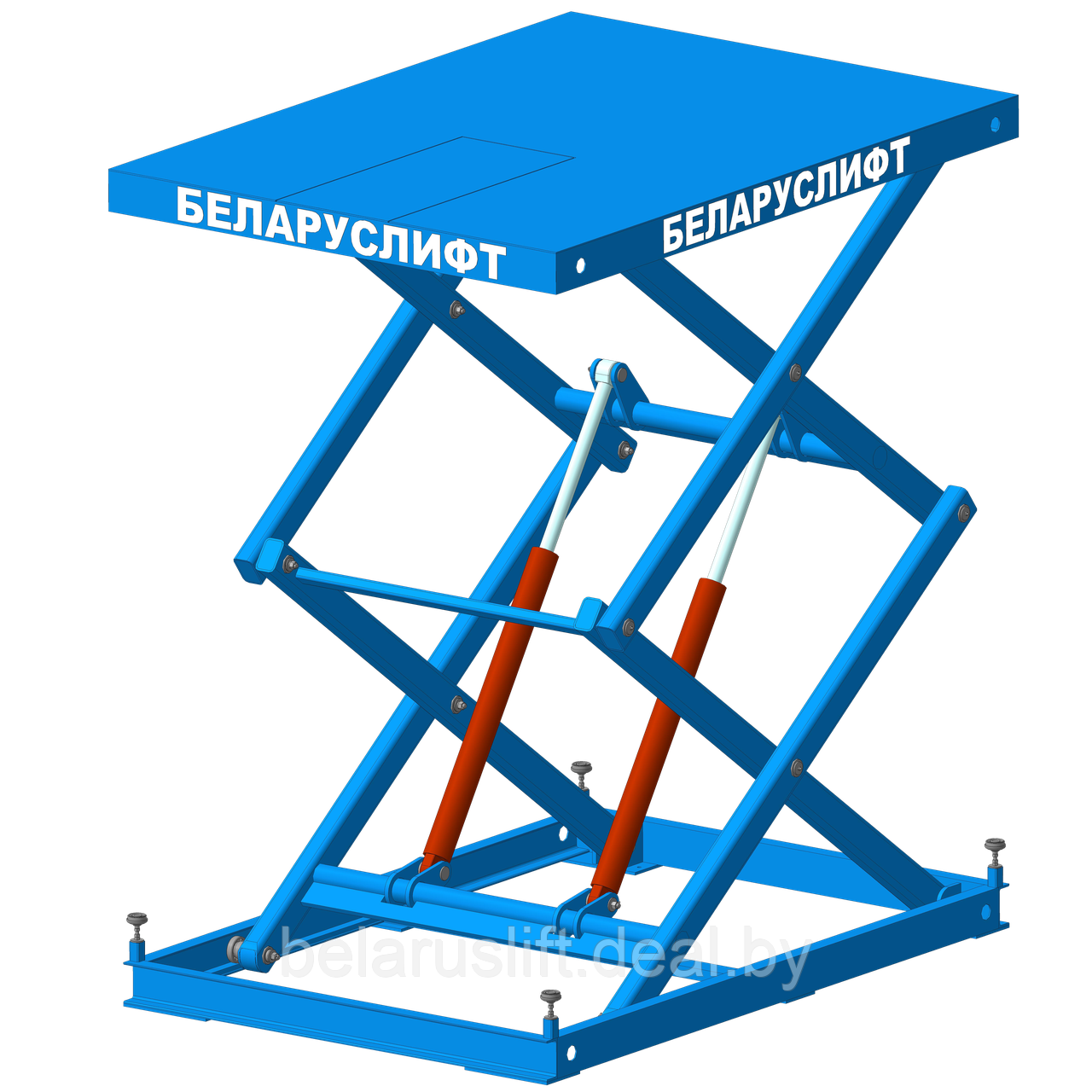 Подъемник гидравлический ножничного типа (гидравлический стол)