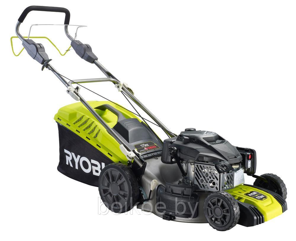 Газонокосилка бензиновая самоходная RYOBI RLM46175Y (3.8 л.с., Yamaha)