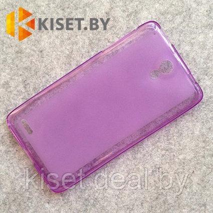 Силиконовый чехол KST MC для Sony Xperia C5 фиолетовый матовый - фото 1 - id-p129852439