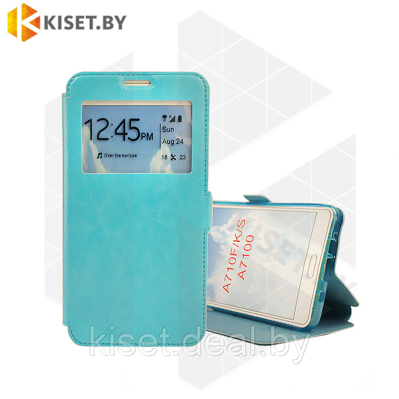 Чехол-книжка Experts SLIM Flip case Sony Xperia M, голубой - фото 1 - id-p129852524