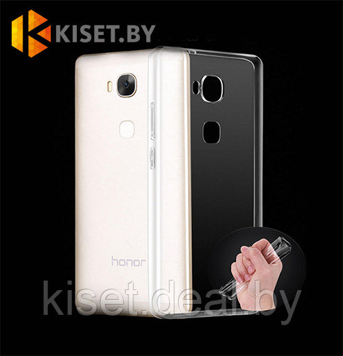 Силиконовый чехол KST UT для Huawei Honor GR5 2017 / Honor 6X прозрачный - фото 1 - id-p129853615