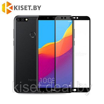 Защитное стекло KST FS для Huawei Y9 (2018) черное