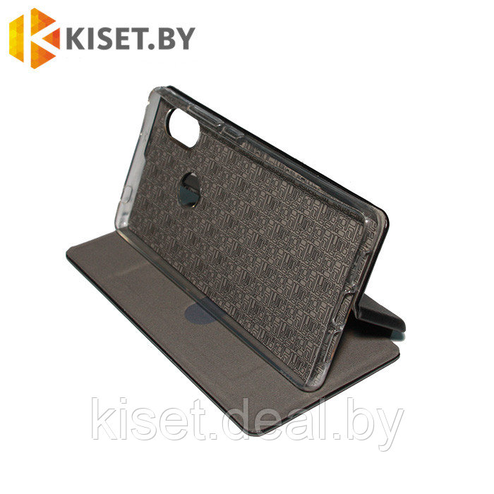 Чехол-книжка KST Book Case 3D с визитницей для Xiaomi Mi 8 Se черный - фото 1 - id-p129855730