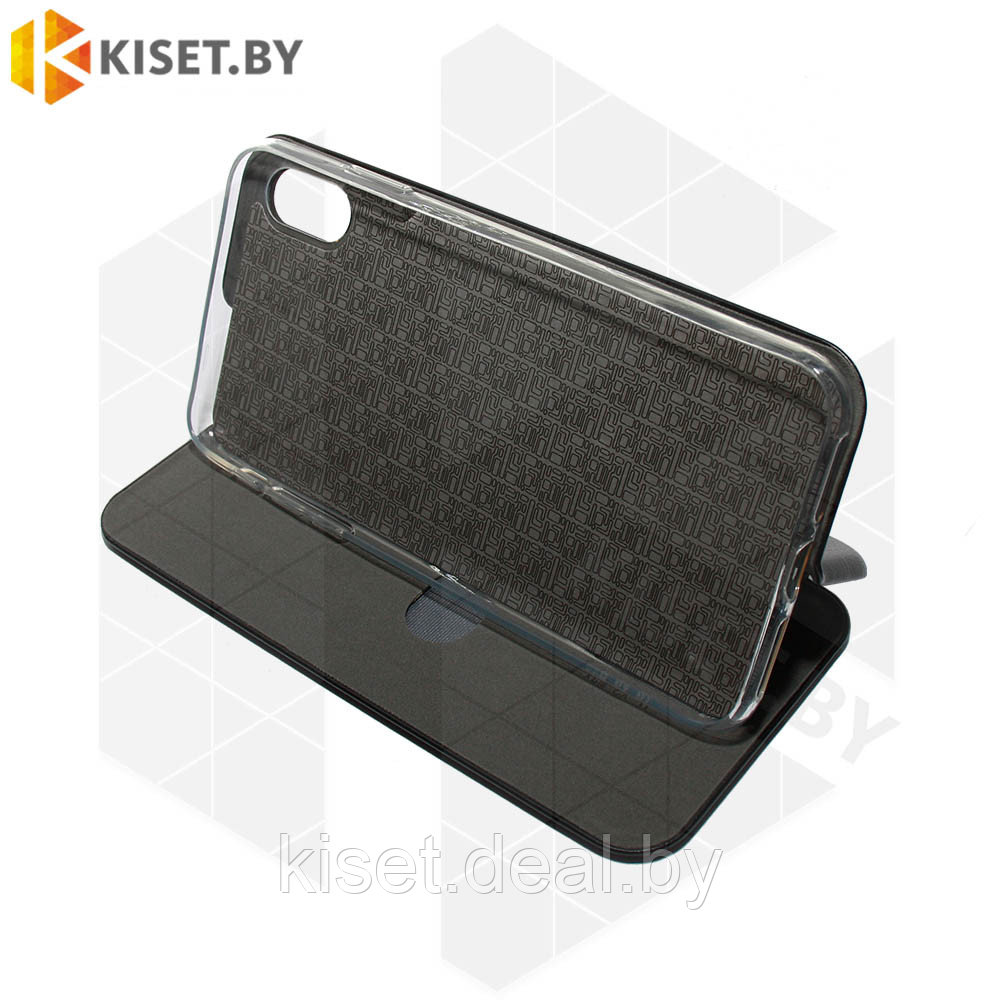 Чехол-книжка KST Book Case 3D с визитницей для iPhone Xs Max черный - фото 1 - id-p129855812