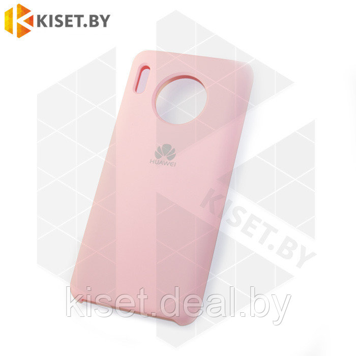 Soft-touch бампер KST Silicone Cover для Huawei Mate 30 розовый - фото 1 - id-p129857522