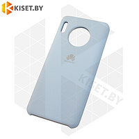 Soft-touch бампер KST Silicone Cover для Huawei Mate 30 голубой