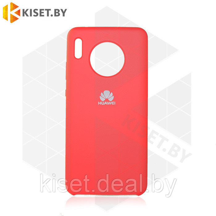 Soft-touch бампер KST Silicone Cover для Huawei Mate 30 красный - фото 1 - id-p129857524