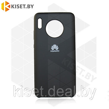 Soft-touch бампер KST Silicone Cover для Huawei Mate 30 черный