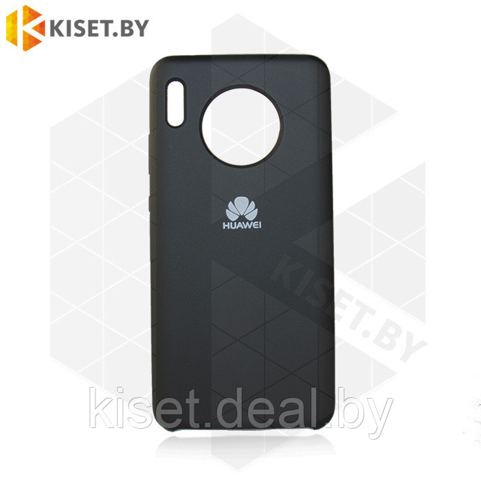 Soft-touch бампер KST Silicone Cover для Huawei Mate 30 черный - фото 1 - id-p129857525