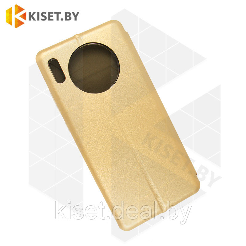 Чехол-книжка KST Book Case 3D с визитницей для Huawei Mate 30 золотой - фото 1 - id-p129857564