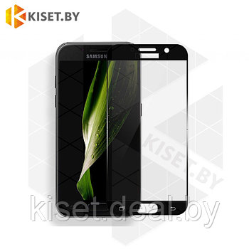 Защитное стекло KST 5D для Samsung Galaxy A7 (2017) A720F, черное