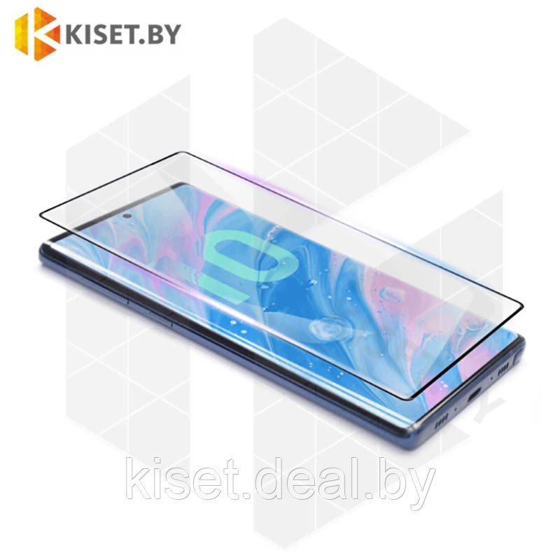 Защитная пленка KST PF на весь экран для Samsung Galaxy Note 10 черная рамка - фото 1 - id-p129857676