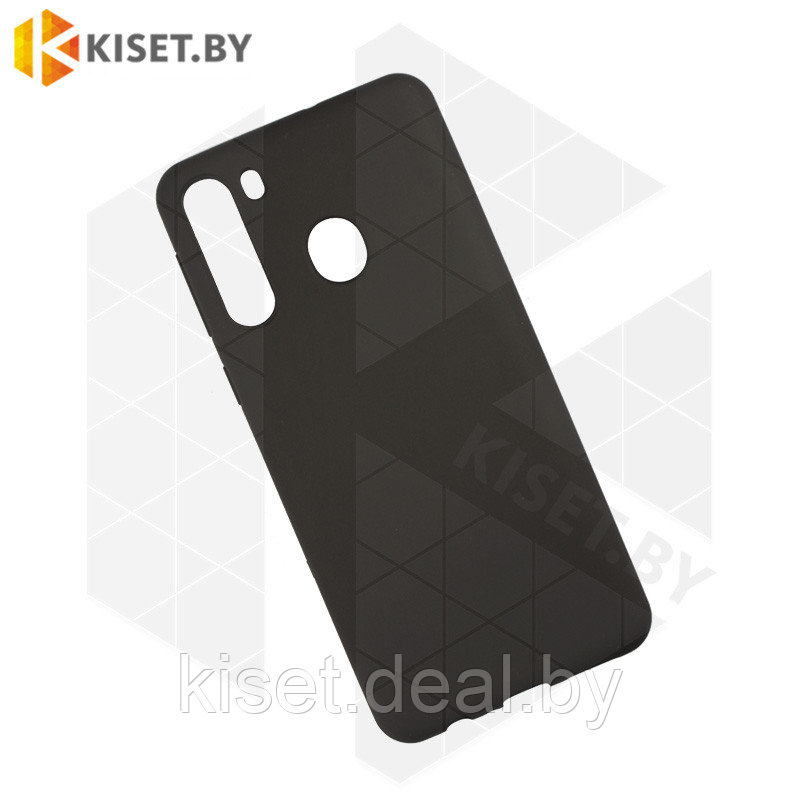 Силиконовый чехол KST MC для Samsung Galaxy A21 / A215 черный матовый - фото 1 - id-p129858041